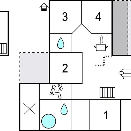 Stunning In With Kitchen Fåborg